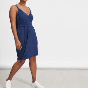 Japanese GoWeave Tank Mini Wrap Dress